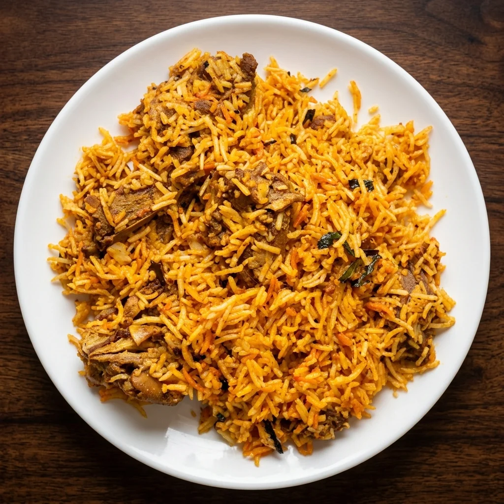 Goat biryani from Dawat India Restaurant Prince of Wales Drive delivered to Pilot Butte Regina
